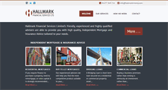 Desktop Screenshot of hallmarkmoney.com