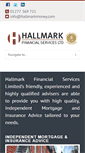 Mobile Screenshot of hallmarkmoney.com