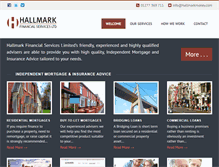 Tablet Screenshot of hallmarkmoney.com
